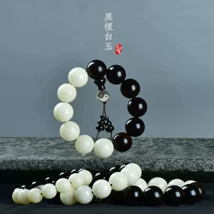natural white jade bodhi