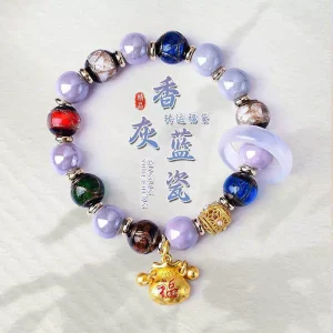 Colorful Gold Devouring Beast Talisman